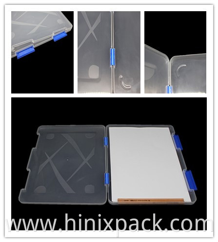 A4 Size PP Transparent File Folder Carrying Case